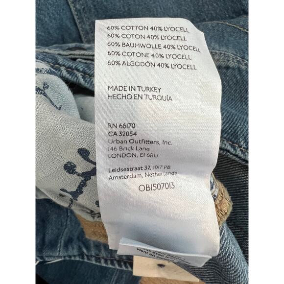 Free People We the Free Super Sweeper Full Wide Leg Denim Jeans - Picture 9 of 11